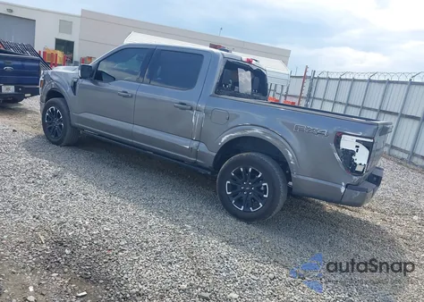 2024 Ford F-150 Platinum z USA, uszkodzony, nr VIN 1FTFW7L87RFB90621